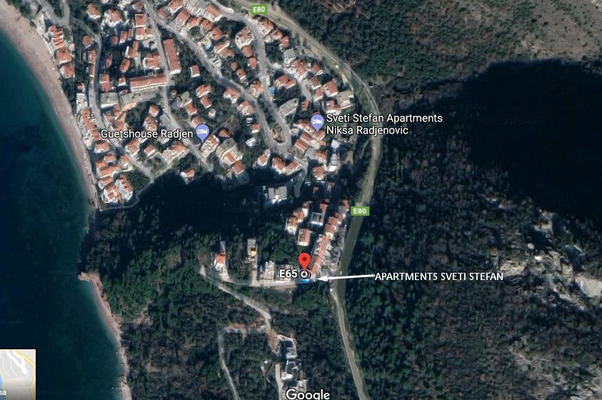 Apartments Sveti Stefan-Marko Ilha Sveti Stefan Exterior foto
